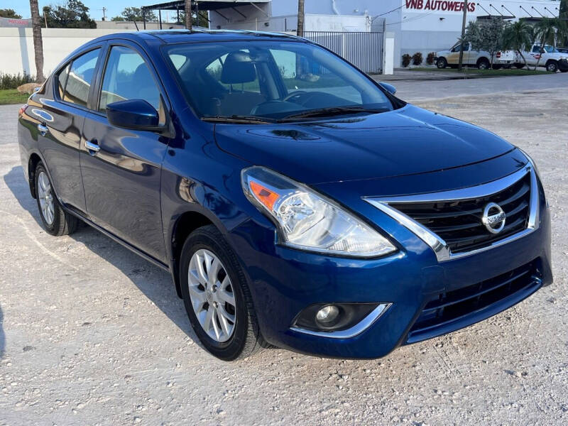 2019 Nissan Versa for sale at Cosmo Motors in Pompano Beach FL