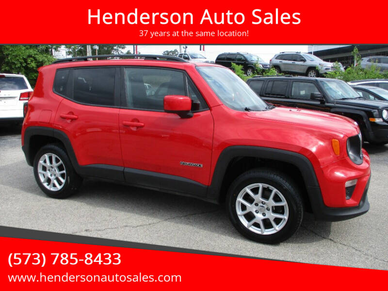 2021 Jeep Renegade for sale at Henderson Auto Sales in Poplar Bluff MO