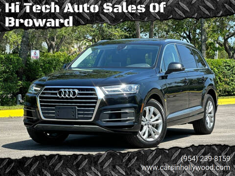 2017 Audi Q7 for sale at Hi Tech Auto Sales Of Broward in Hollywood FL