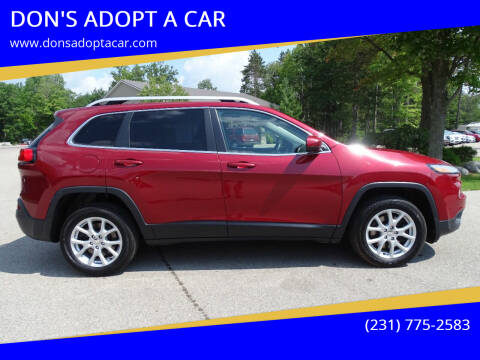 2015 Jeep Cherokee for sale at DON'S ADOPT A CAR in Cadillac MI