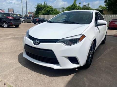 2014 Toyota Corolla for sale at Sam's Auto Sales in Houston TX
