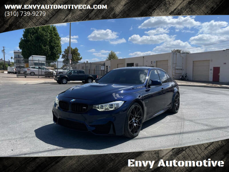 2016 BMW M3 for sale at Envy Automotive in Canoga Park CA