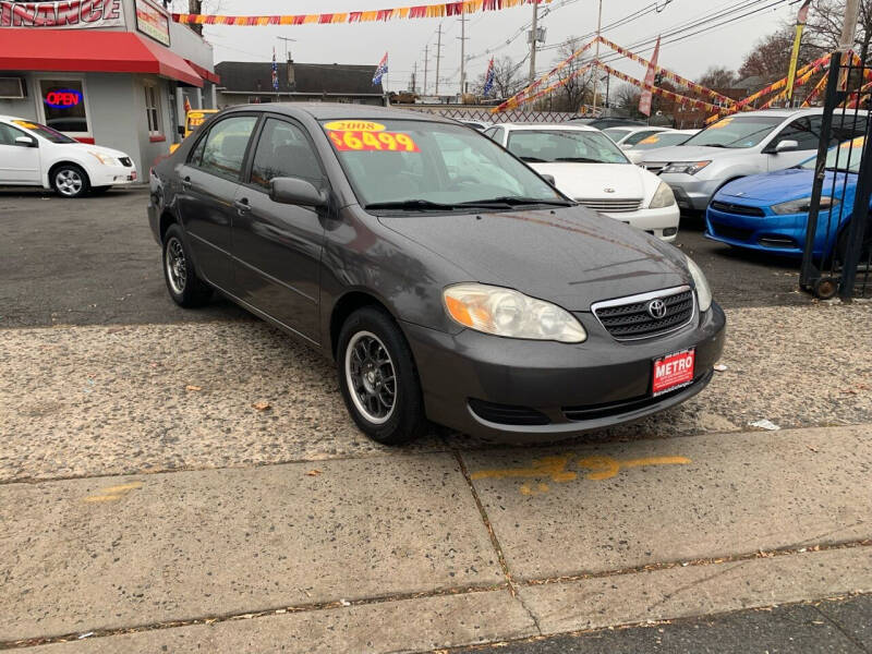 2008 Toyota Corolla for sale at Metro Auto Exchange 2 in Linden NJ