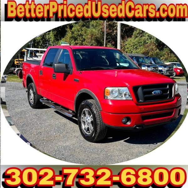 2008 Ford F-150 for sale at Better Priced Used Cars in Frankford DE