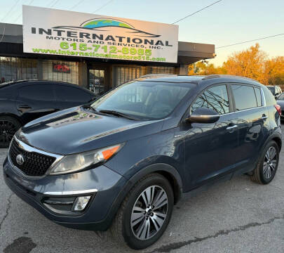 2014 Kia Sportage for sale at International Motors & Services Inc. in Nashville TN