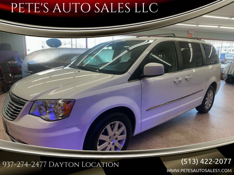 2015 Chrysler Town and Country for sale at PETE'S AUTO SALES LLC - Dayton in Dayton OH