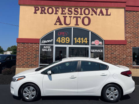 2018 Kia Forte for sale at Professional Auto Sales & Service in Fort Wayne IN