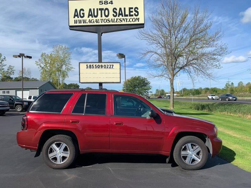 2008 Chevrolet TrailBlazer for sale at AG Auto Sales in Ontario NY