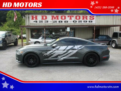 2015 Ford Mustang for sale at HD MOTORS in Kingsport TN