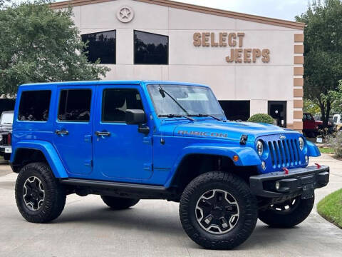 2015 Jeep Wrangler Unlimited for sale at SELECT JEEPS INC in League City TX