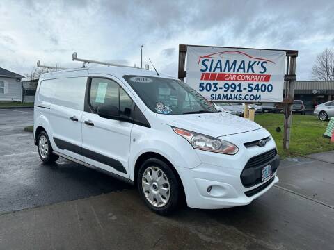 2016 Ford Transit Connect for sale at Siamak's Car Company llc in Woodburn OR
