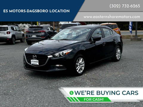 2018 Mazda MAZDA3 for sale at ES Motors-DAGSBORO location in Dagsboro DE