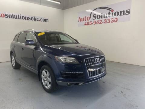 2013 Audi Q7 for sale at Auto Solutions in Warr Acres OK