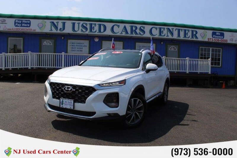 2020 Hyundai Santa Fe for sale at New Jersey Used Cars Center in Irvington NJ