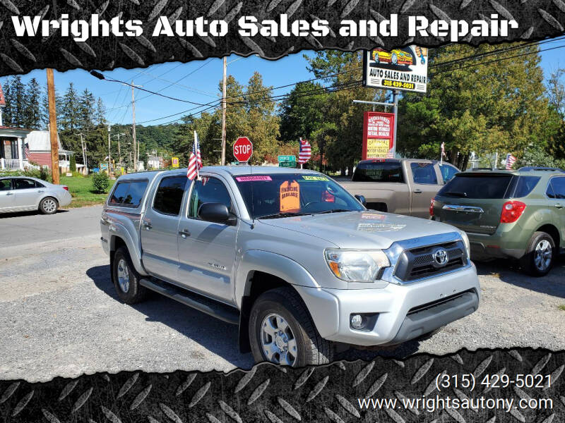 2012 Toyota Tacoma for sale at Wrights Auto Sales and Repair in Dolgeville NY