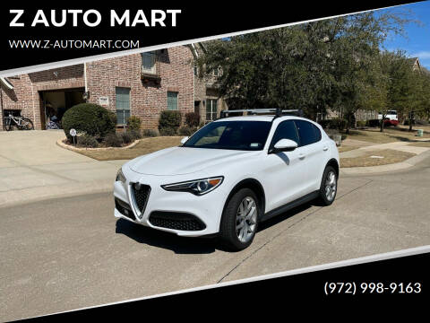 2019 Alfa Romeo Stelvio for sale at Z AUTO MART in Lewisville TX