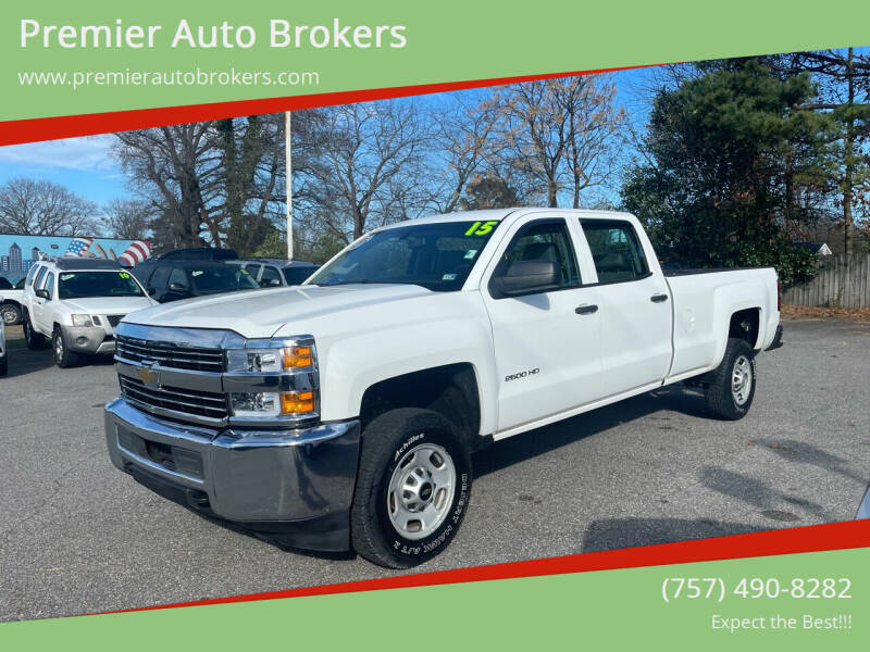 2015 Chevrolet Silverado 2500HD for sale at Premier Auto Brokers in Virginia Beach VA