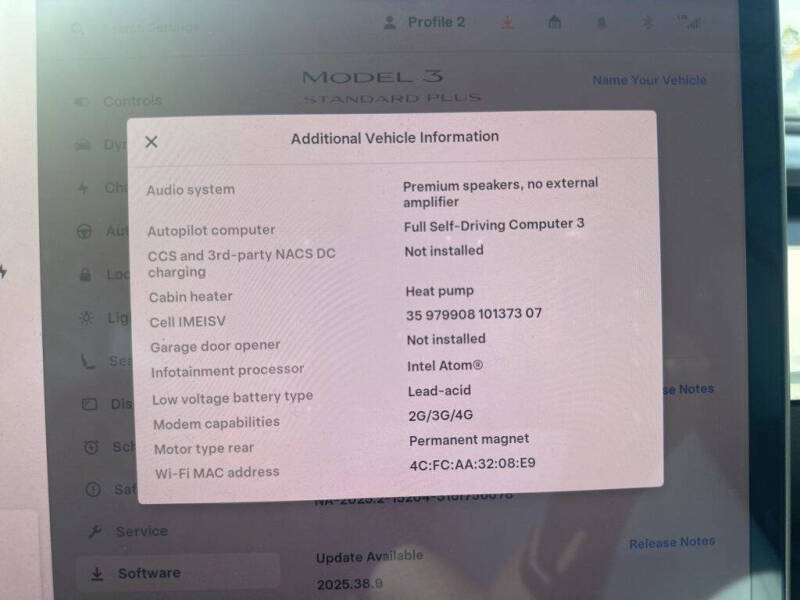 2021 Tesla Model 3 Standard Range Plus