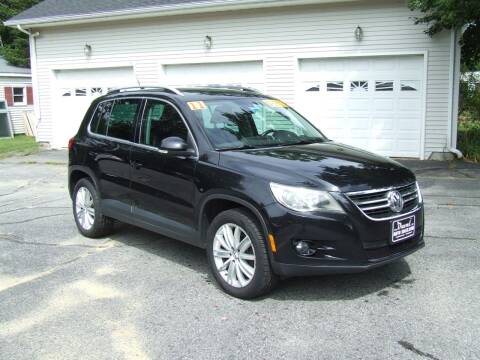 2011 Volkswagen Tiguan for sale at DUVAL AUTO SALES in Turner ME