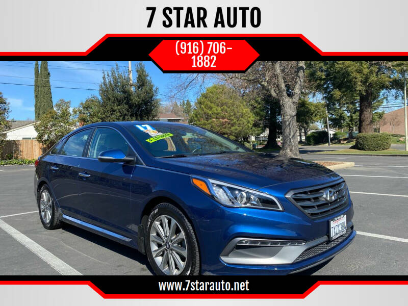 2017 Hyundai Sonata for sale at 7 STAR AUTO in Sacramento CA