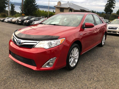 2012 Toyota Camry Hybrid for sale at KARMA AUTO SALES in Federal Way WA
