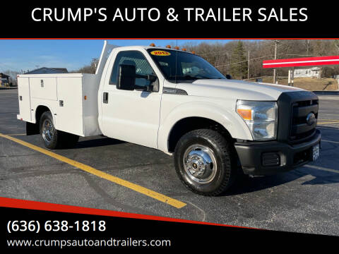 2013 Ford F-350 Super Duty for sale at CRUMP'S AUTO & TRAILER SALES in Crystal City MO
