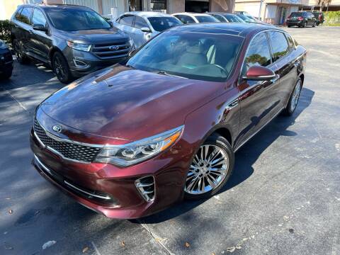 2017 Kia Optima for sale at MITCHELL MOTOR CARS in Fort Lauderdale FL