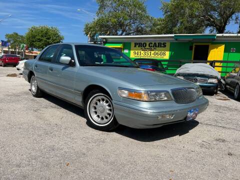 1996 Mercury Grand Marquis for sale at Pro Cars Of Sarasota Inc in Sarasota FL