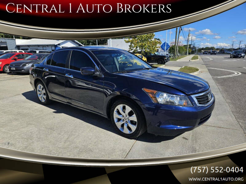 2008 Honda Accord for sale at Central 1 Auto Brokers in Virginia Beach VA