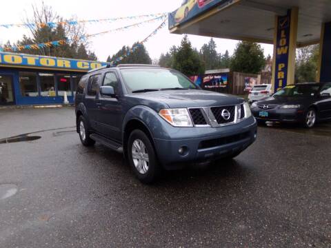 2005 Nissan Pathfinder for sale at Brooks Motor Company, Inc in Milwaukie OR