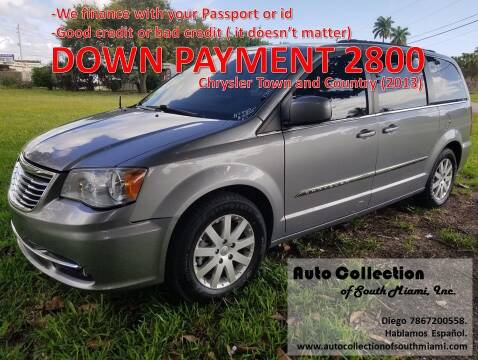 2013 Chrysler Town and Country for sale at AUTO COLLECTION OF SOUTH MIAMI in Miami FL