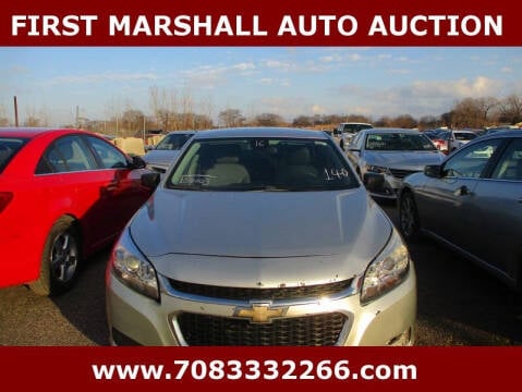 2016 Chevrolet Malibu for sale at First Marshall Auto Auction in Harvey IL