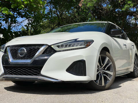 2019 Nissan Maxima for sale at HIGH PERFORMANCE MOTORS in Hollywood FL