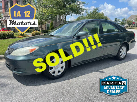 2003 Toyota Camry for sale at LA 12 Motors in Durham NC