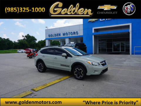 2014 Subaru XV Crosstrek for sale at GOLDEN MOTORS in Cut Off LA