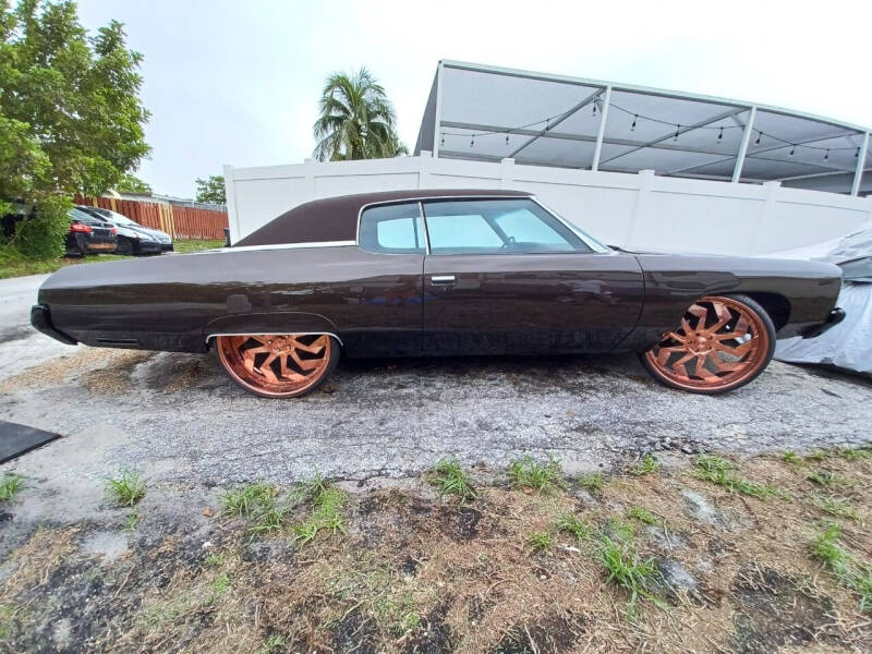 1972 Chevrolet Impala for sale at Car Mart Leasing & Sales in Hollywood FL