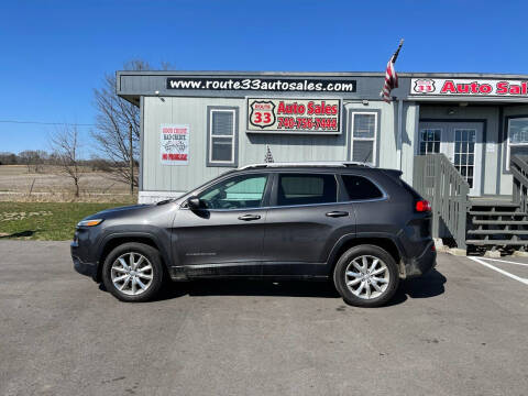 2014 Jeep Cherokee for sale at Route 33 Auto Sales in Carroll OH