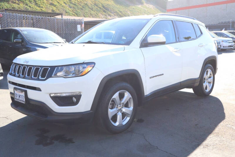 Used 2020 Jeep Compass Latitude with VIN 3C4NJCBB3LT153076 for sale in San Diego, CA