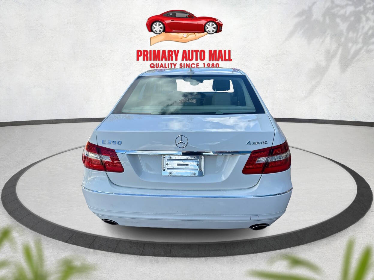 2011 Mercedes-Benz E-Class for sale at Primary Auto Mall in Fort Myers, FL