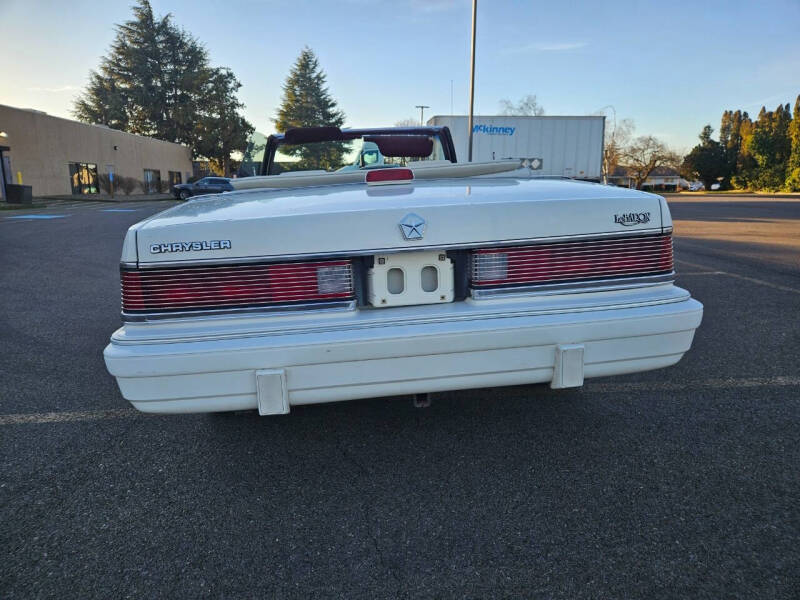 1986 Chrysler Le Baron