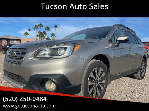 2015 Subaru Outback for sale at Tucson Auto Sales in Tucson AZ