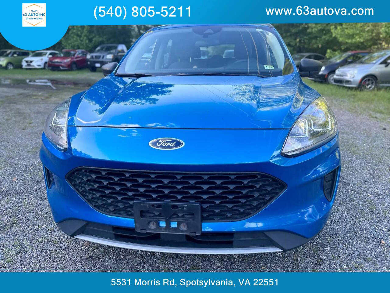 2020 Ford Escape for sale at 63 Auto Inc in Spotsylvania, VA