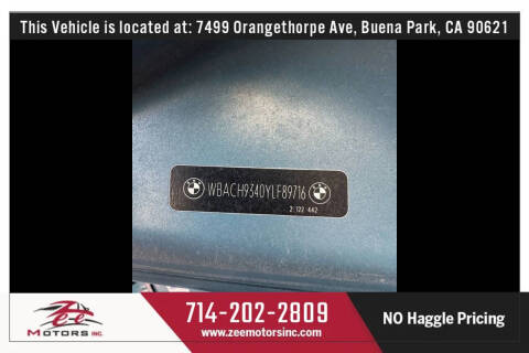 2000 BMW Z3 2.3