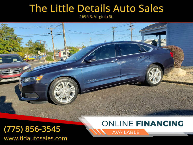2015 Chevrolet Impala for sale at The Little Details Auto Sales in Reno NV