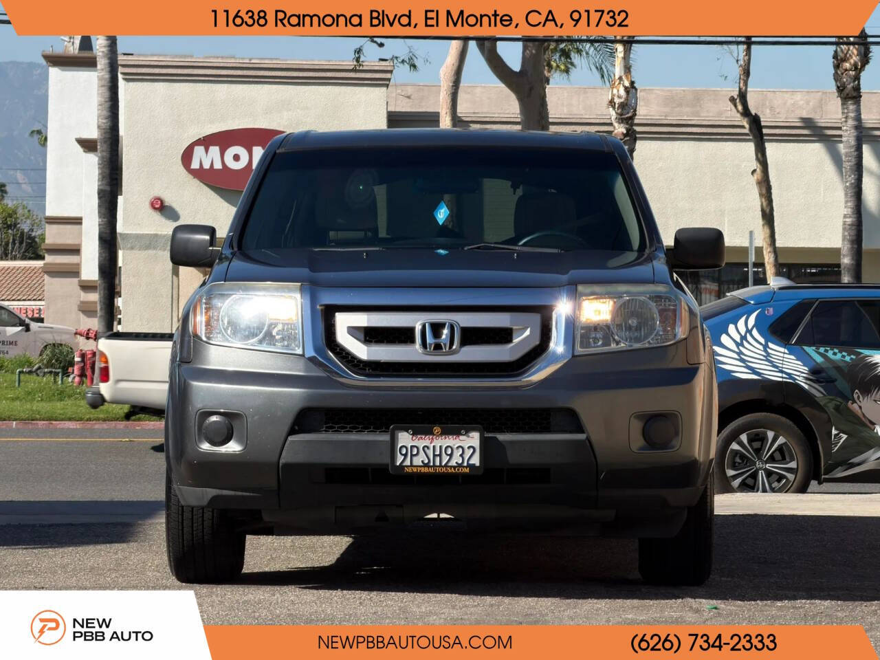 Dk. Gray 2010 Honda Pilot LX LX 4dr SUV 2