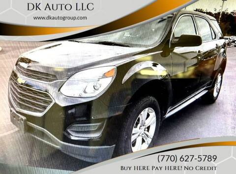 2016 Chevrolet Equinox for sale at DK Auto LLC in Stone Mountain GA