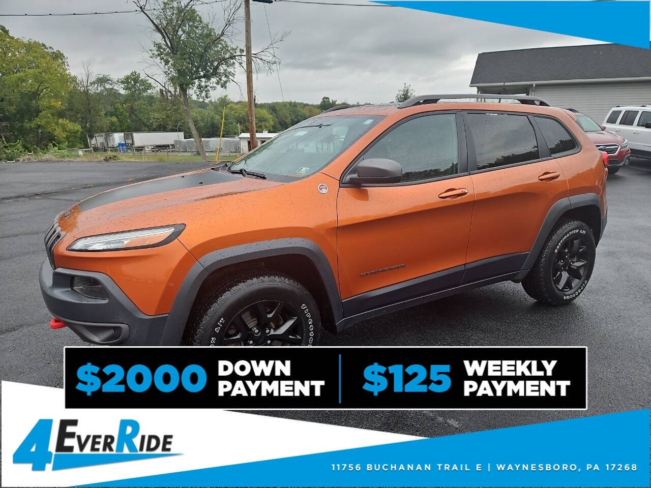 2016 Jeep Cherokee for sale at 4 Ever Ride in Waynesboro, PA