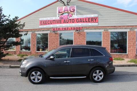2011 Acura MDX for sale at EXECUTIVE AUTO GALLERY INC in Walnutport PA