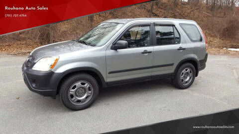 2006 Honda CR-V for sale at Rouhana Auto Sales in Norwood MA