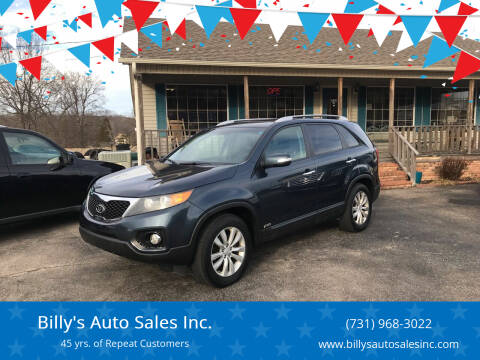 2011 Kia Sorento for sale at Billy's Auto Sales in Lexington TN